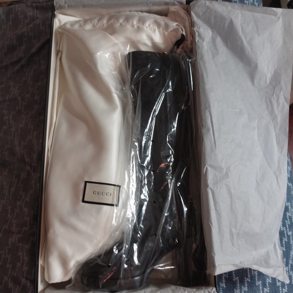 Gucci Interlocking G knee-high boots - Picture 13 of 13